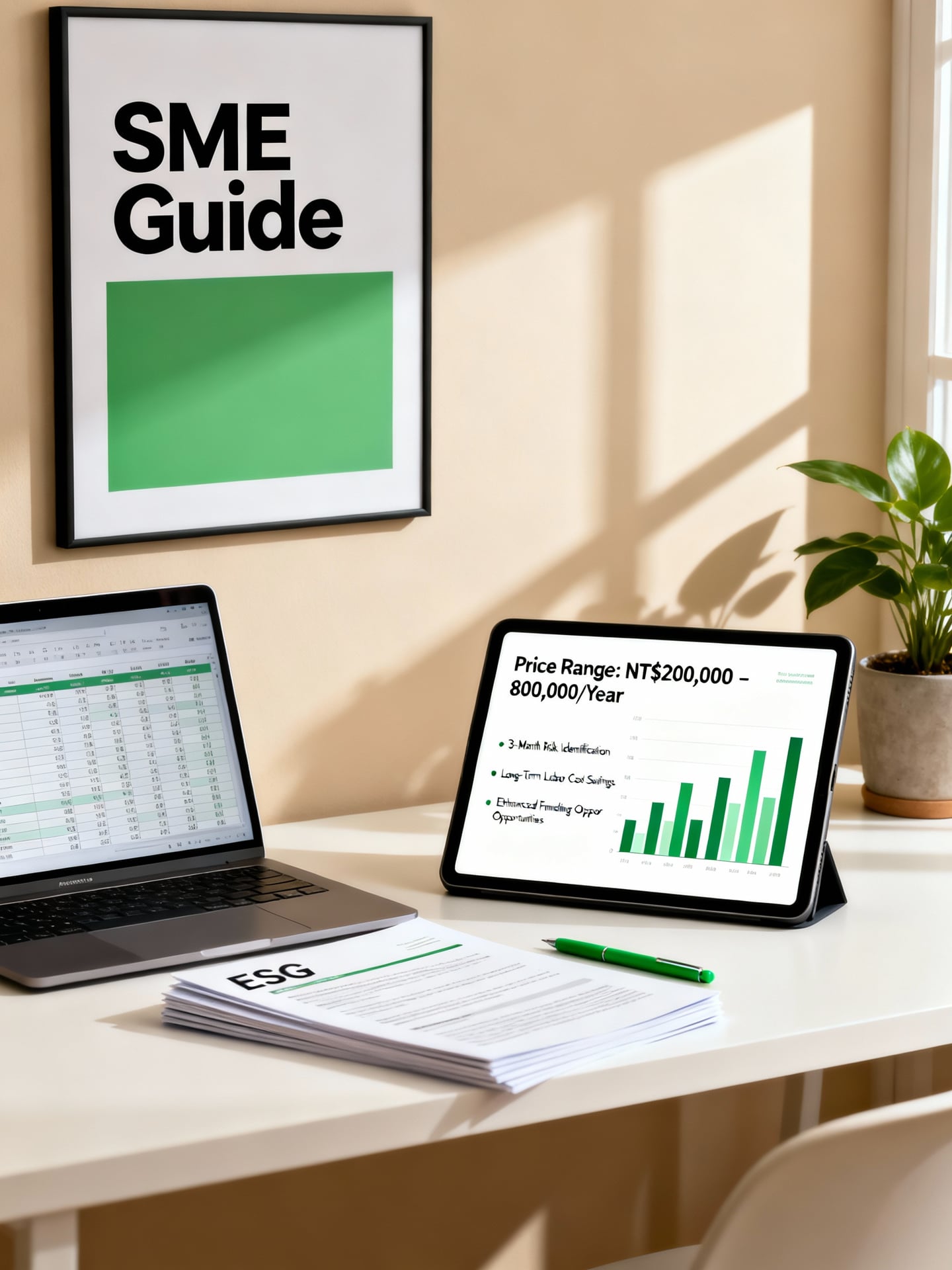 中小企業的ESG顧問服務入門方案：價格帶與效益分析 - 說明圖片