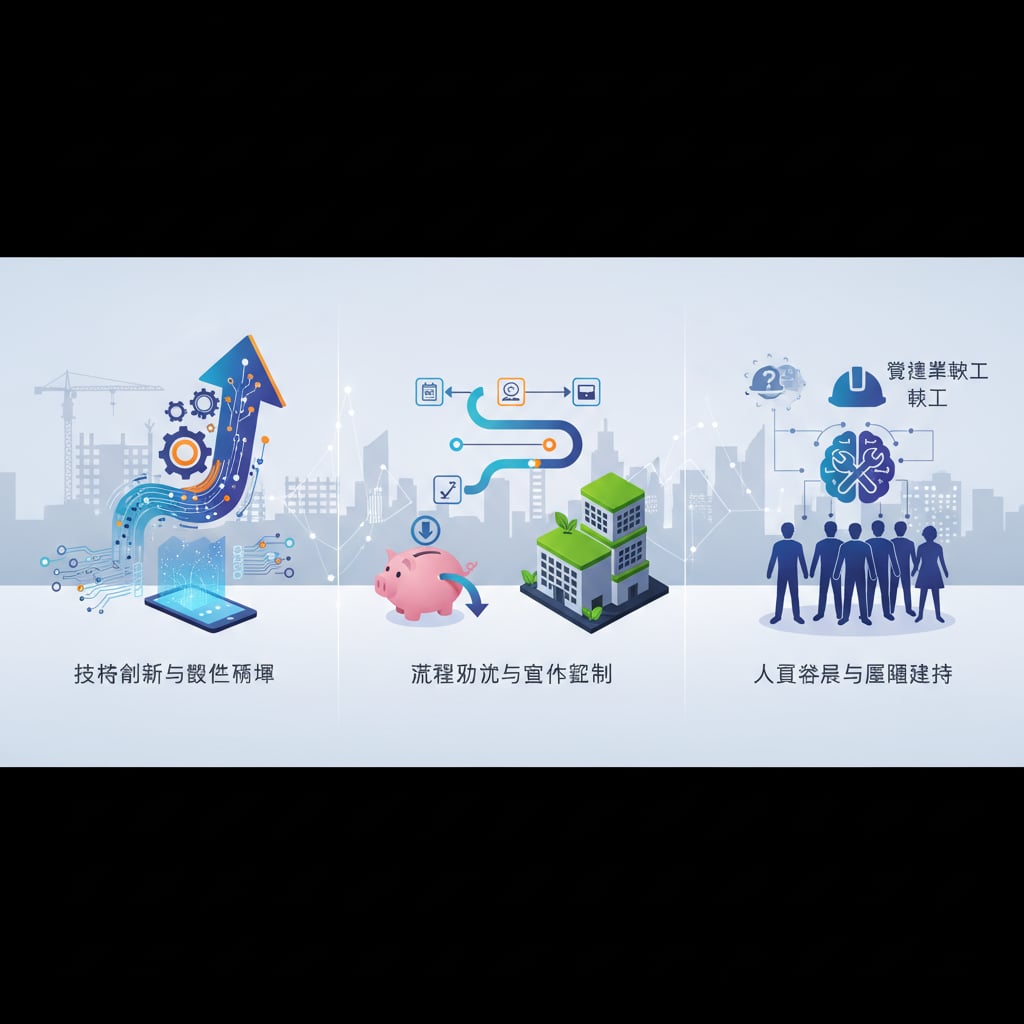 工程業者提升競爭力:策略應用與執行步驟實例解析 1 工程業者提升競爭力的有效方法:結合實例說明策略應用與執行步驟 - 精選圖片