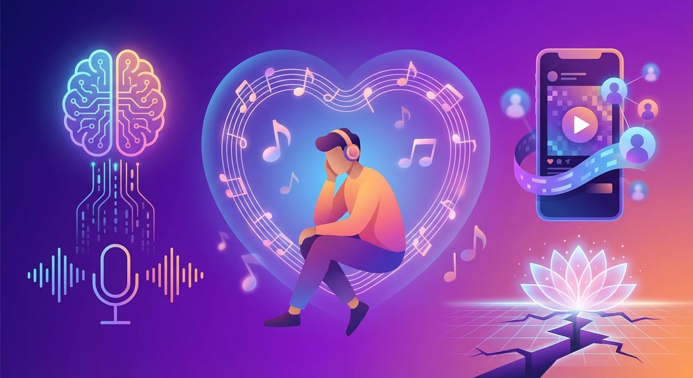 如何運用AI創作個人化哀悼歌曲,陪伴走過悲傷歷程