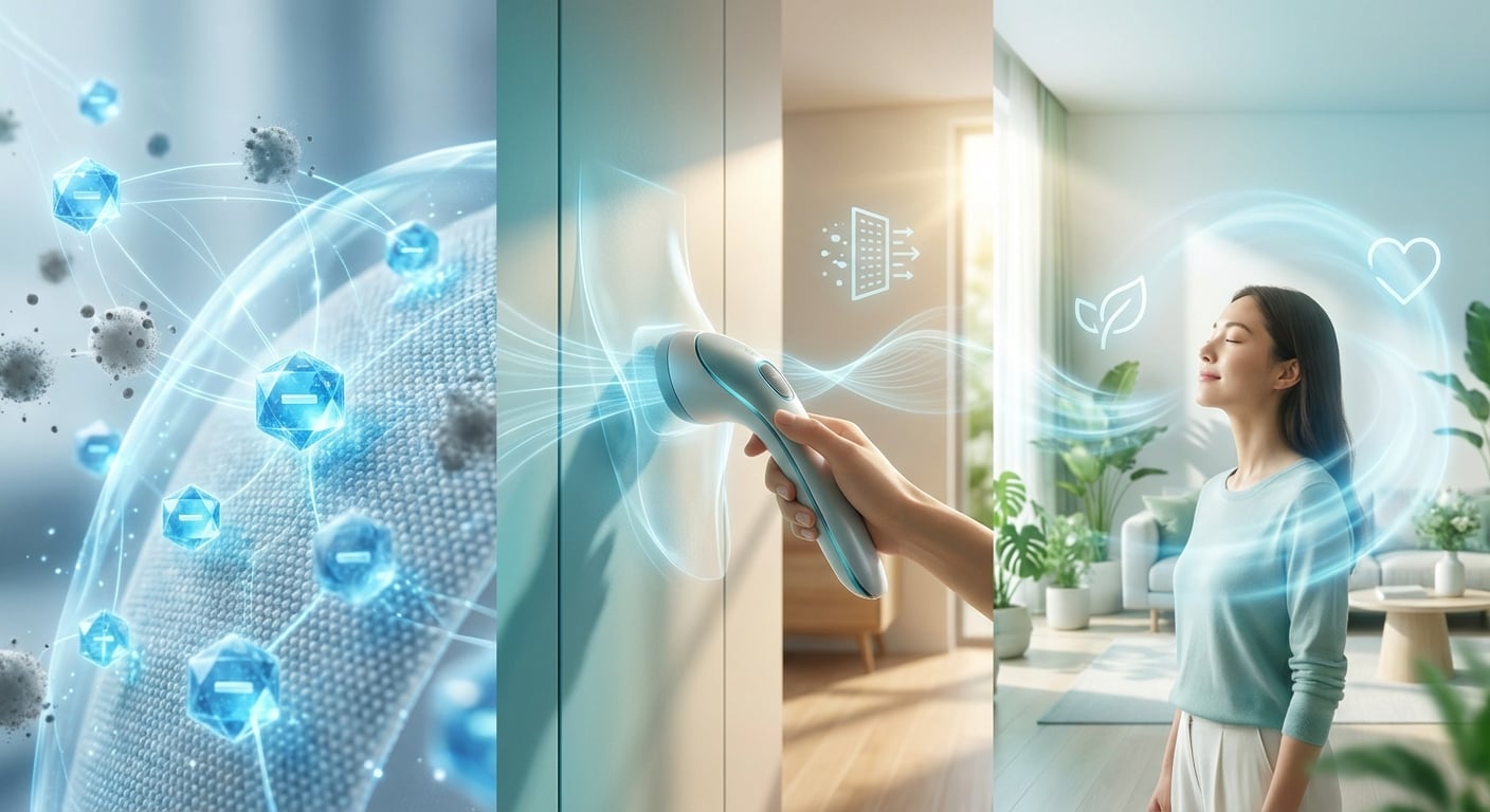 如何透過負離子鍍膜技術提升居家空氣品質與健康防護