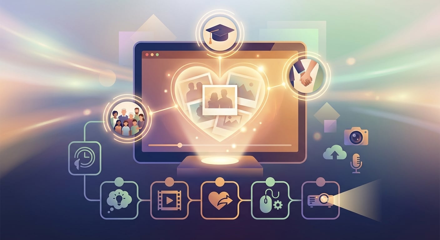 如何製作觸動人心的追思投影片？從真實案例學習情感表達技巧