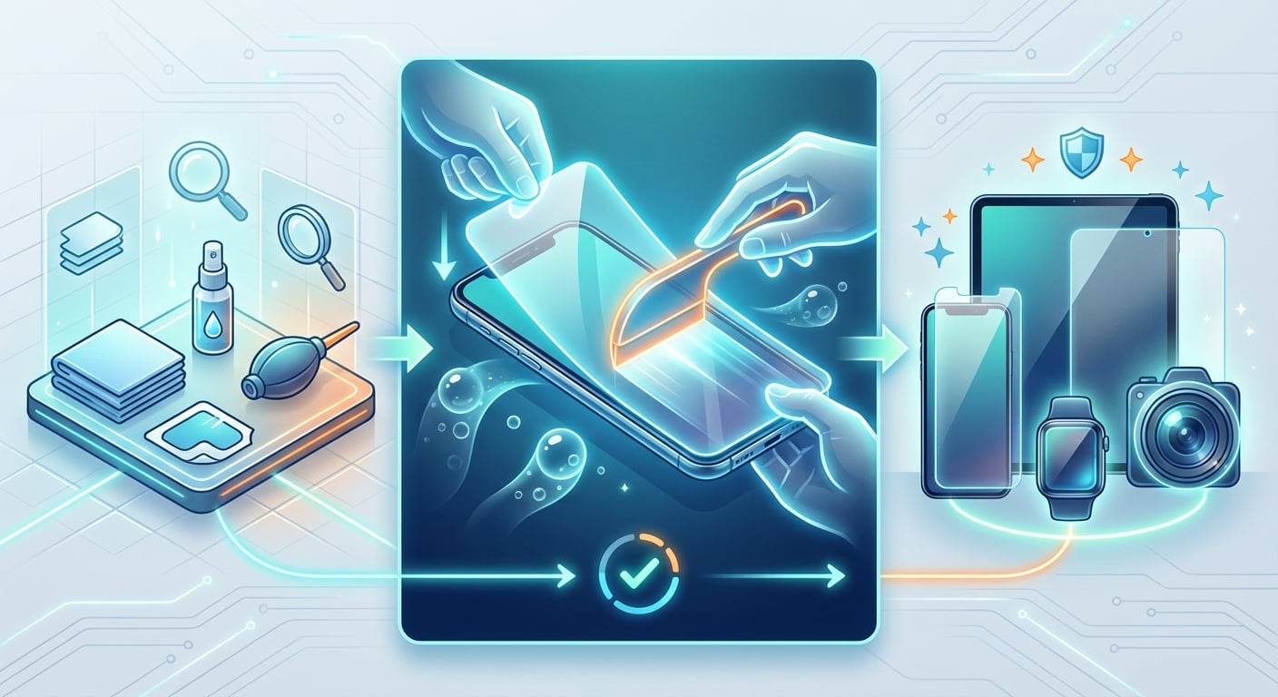 從新手到專業：掌握貼膜技巧，讓裝置煥然一新的實用教學