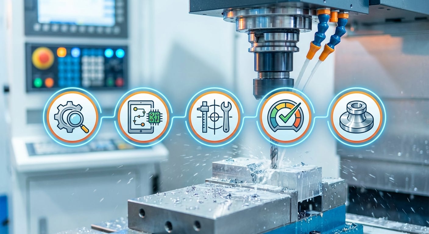 提升零件品質的五個關鍵步驟：CNC精準開孔實作指南