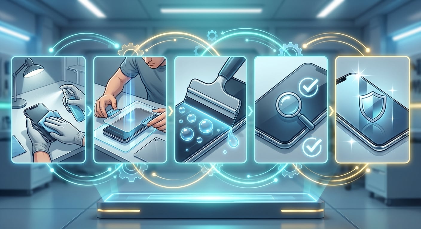 從新手到專業：五個關鍵步驟讓你的貼膜作品完美無瑕