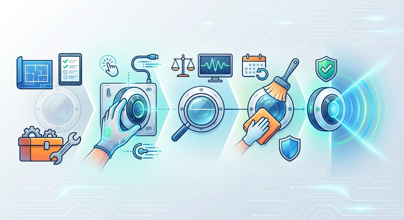 五個步驟確保感應器正常運作：從安裝到日常維護的實用建議