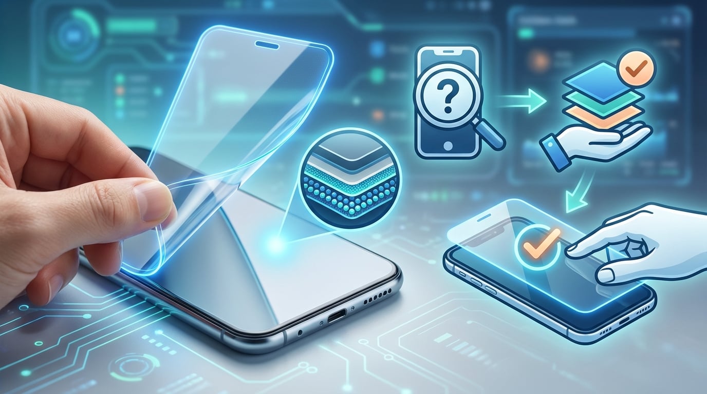 如何選擇無殘膠保護貼？從材質到黏合技術的實用選購指南