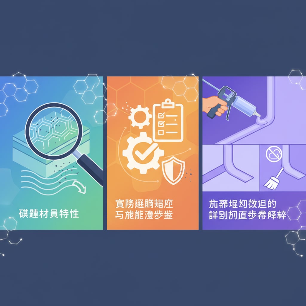 如何選擇真正能阻隔灰塵的密封膠?從材料特性到施工細節的實務解析