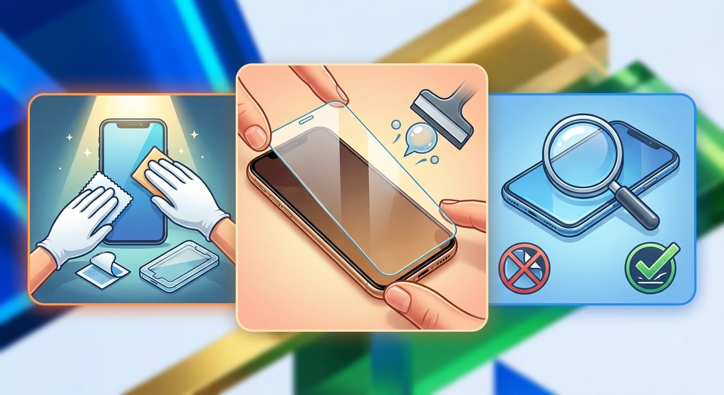 Dcard熱議的保護貼安裝技巧:避免氣泡與邊緣翹起的實用方法