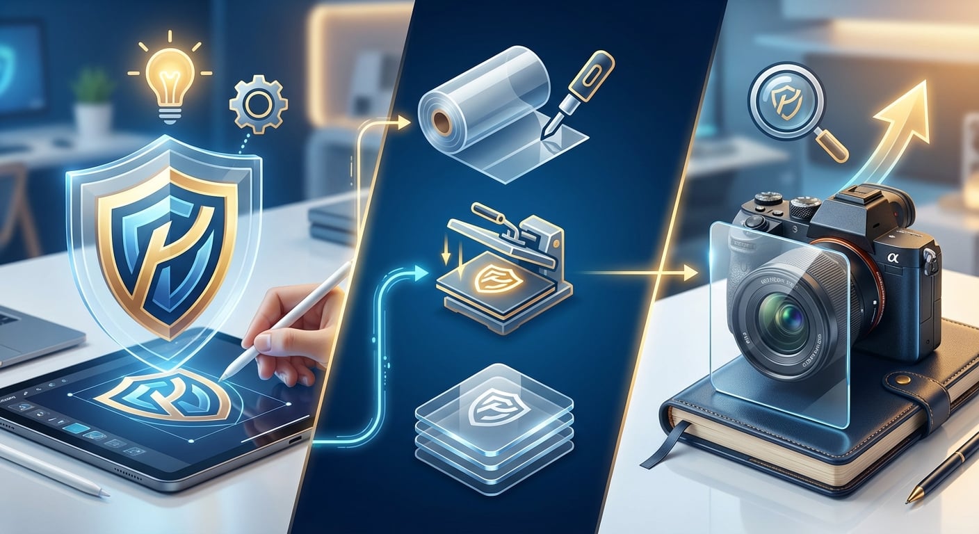 提升產品質感的實用技巧：客製Logo保護貼的製作流程與應用建議