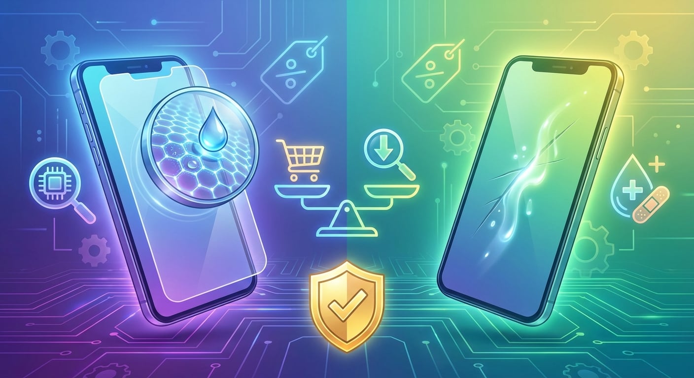 在折扣季該投資奈米塗層還是自修復技術？聰明選擇保護貼的實用指南