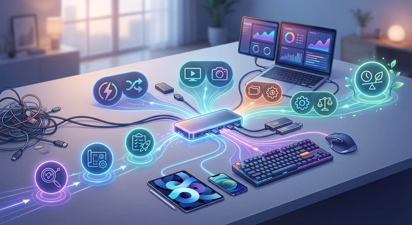 如何透過實際案例規劃你的3C周邊整合方案，提升工作效率與生活品質