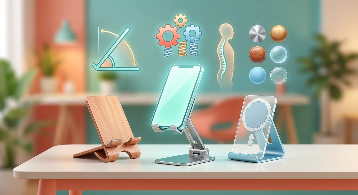 手機支架選購指南:從材質到角度調整的實用建議