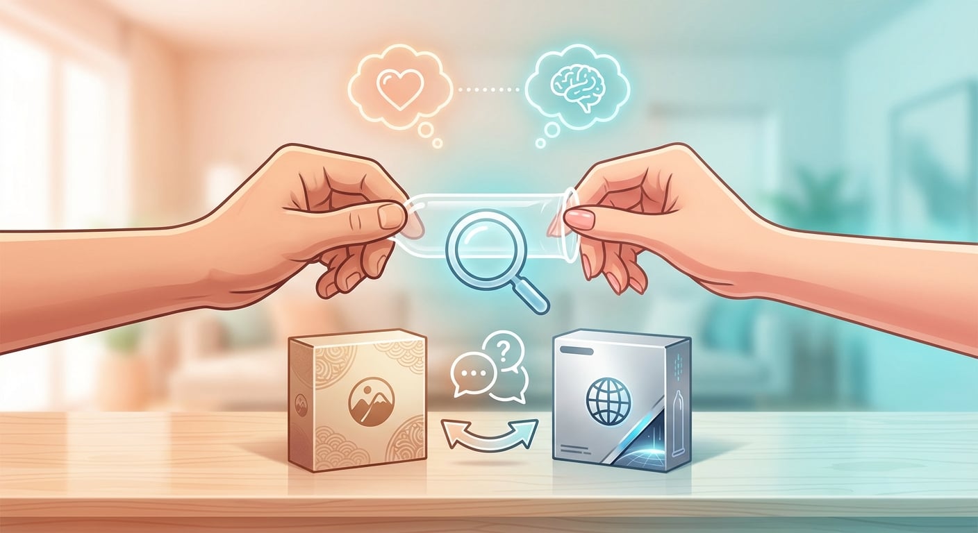 伴侶共選超薄保險套的情境與溝通技巧