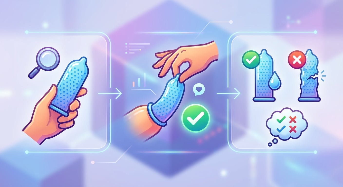 如何正確使用顆粒保險套的步驟解析