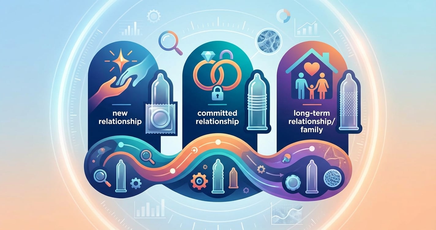 不同關係階段，適合的保險套推薦