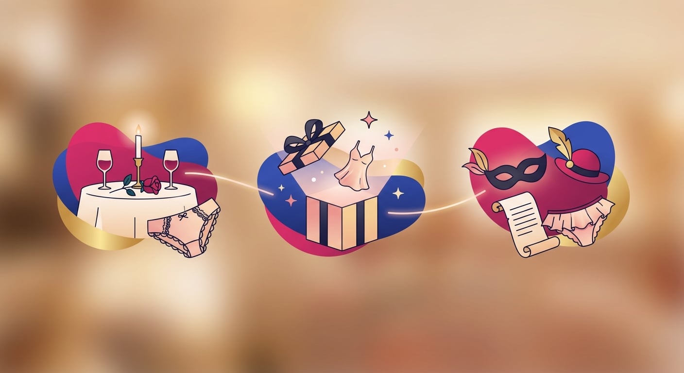 三種情境搭配情趣內衣的實用技巧