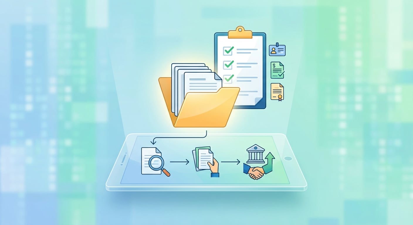 貸款需要文件清單：申請前必備完整指南，一次備齊免白跑