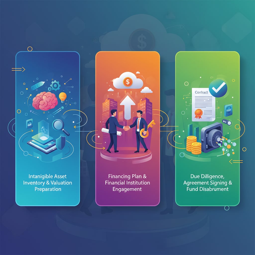 三步驟完成無形資產融資實務：將智慧財產轉化為營運資金