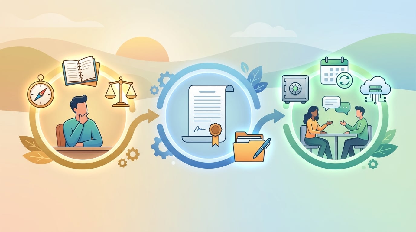 人生終點規劃的三個實用步驟