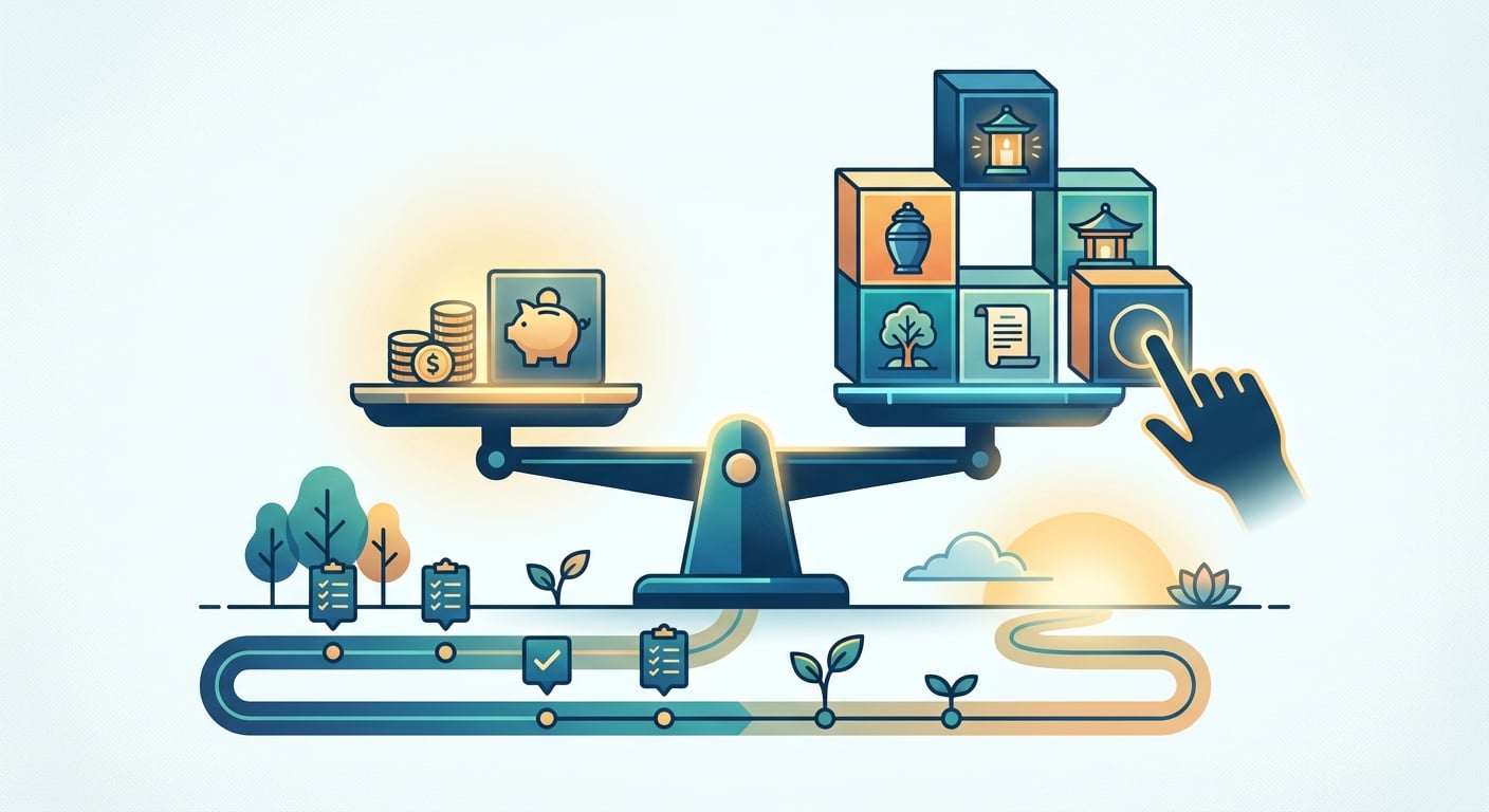 如何規劃8萬元內的後事安排?