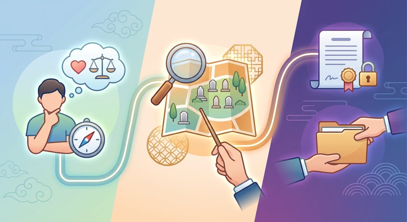 如何預先規劃墓園？實用步驟解析