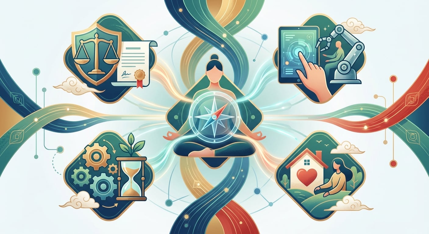 整合心靈與法律層面的老後安排策略