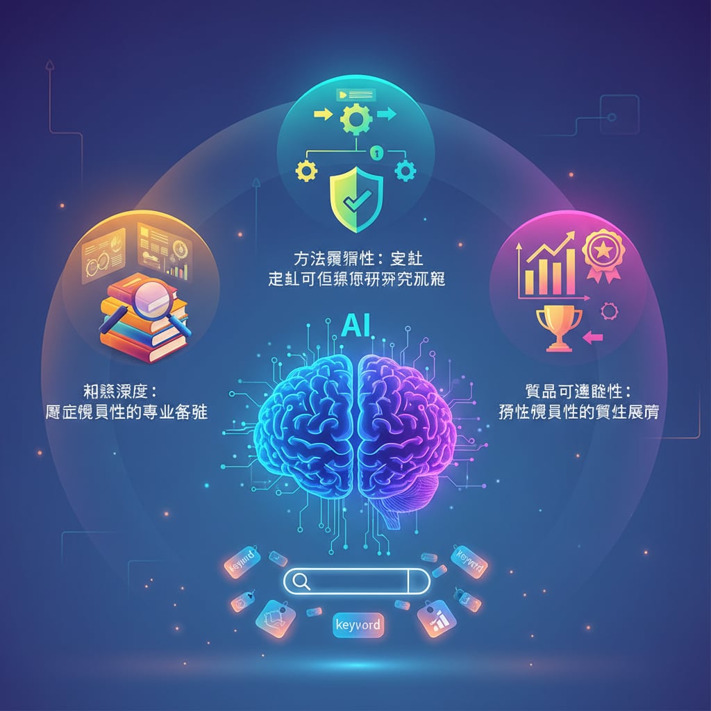 如何建立AI關鍵字研究的專業權威性