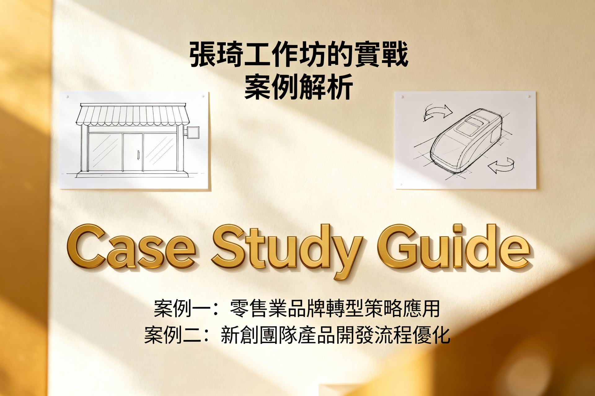 張琦工作坊的實戰案例解析