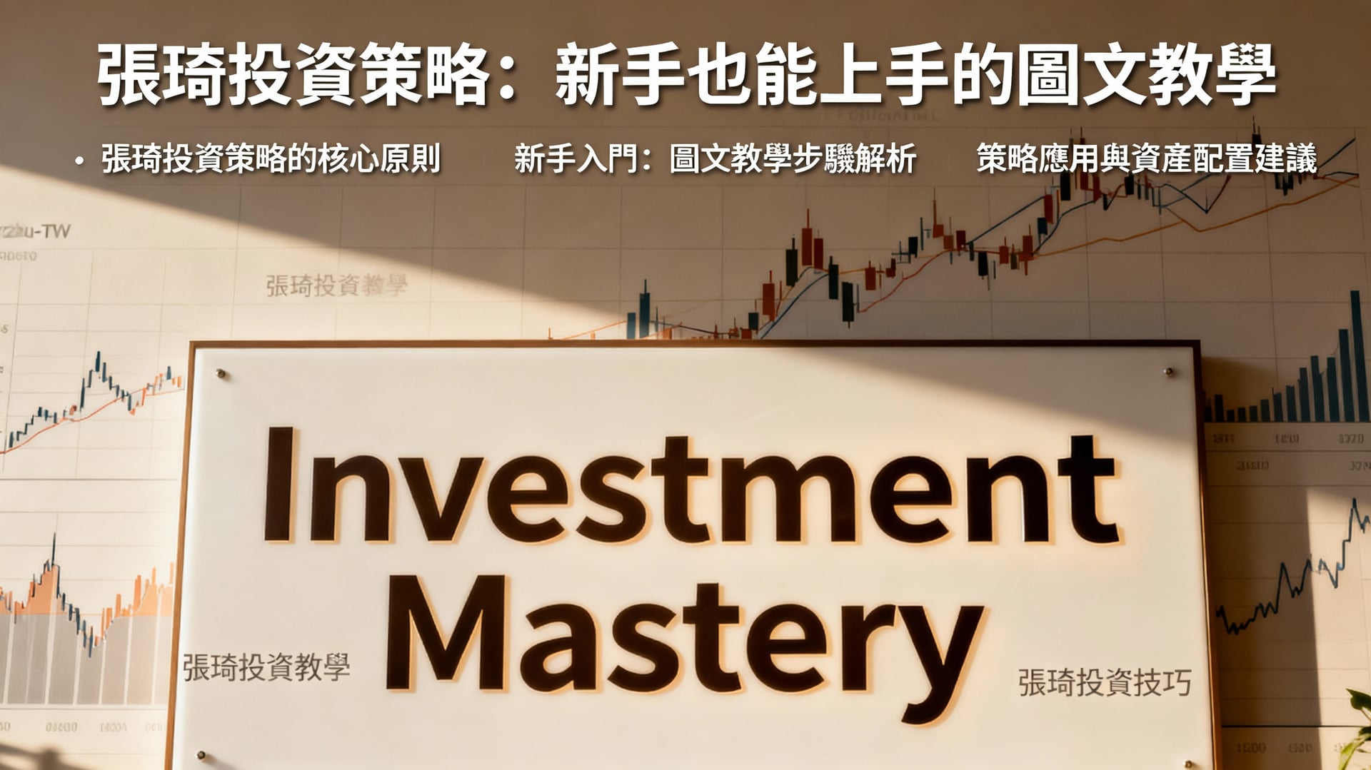 張琦投資策略：新手也能上手的圖文教學