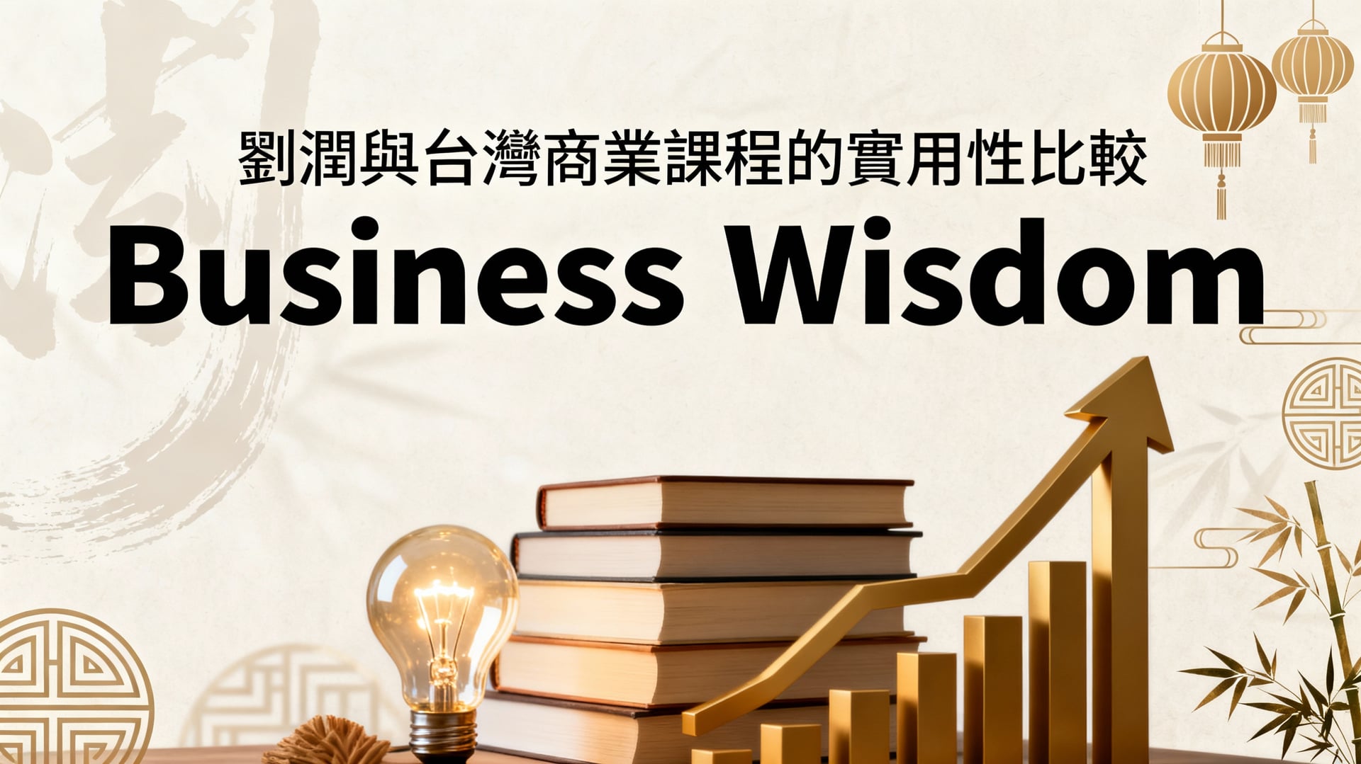 劉潤與台灣商業課程的實用性比較