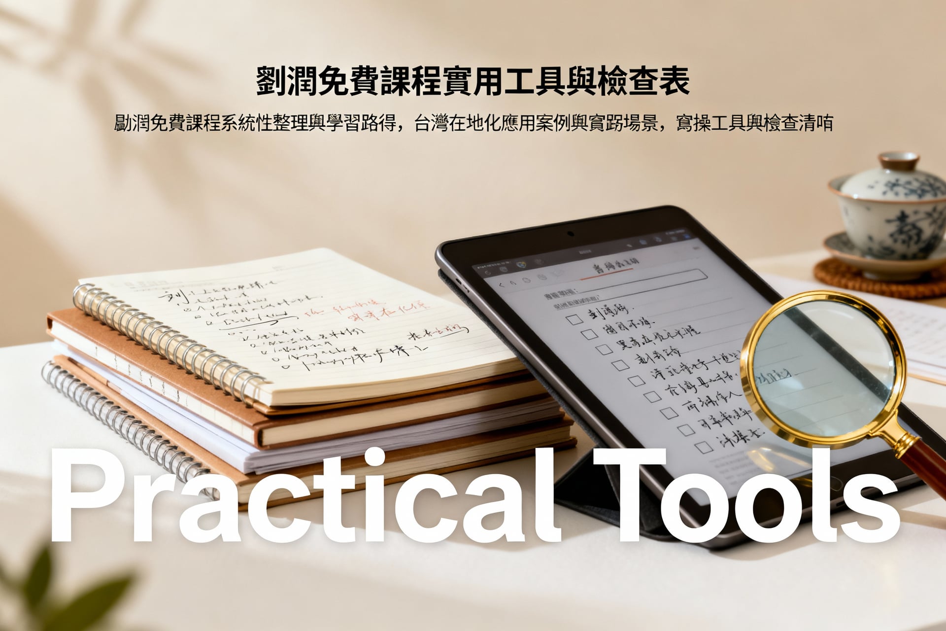劉潤免費課程實用工具與檢查表