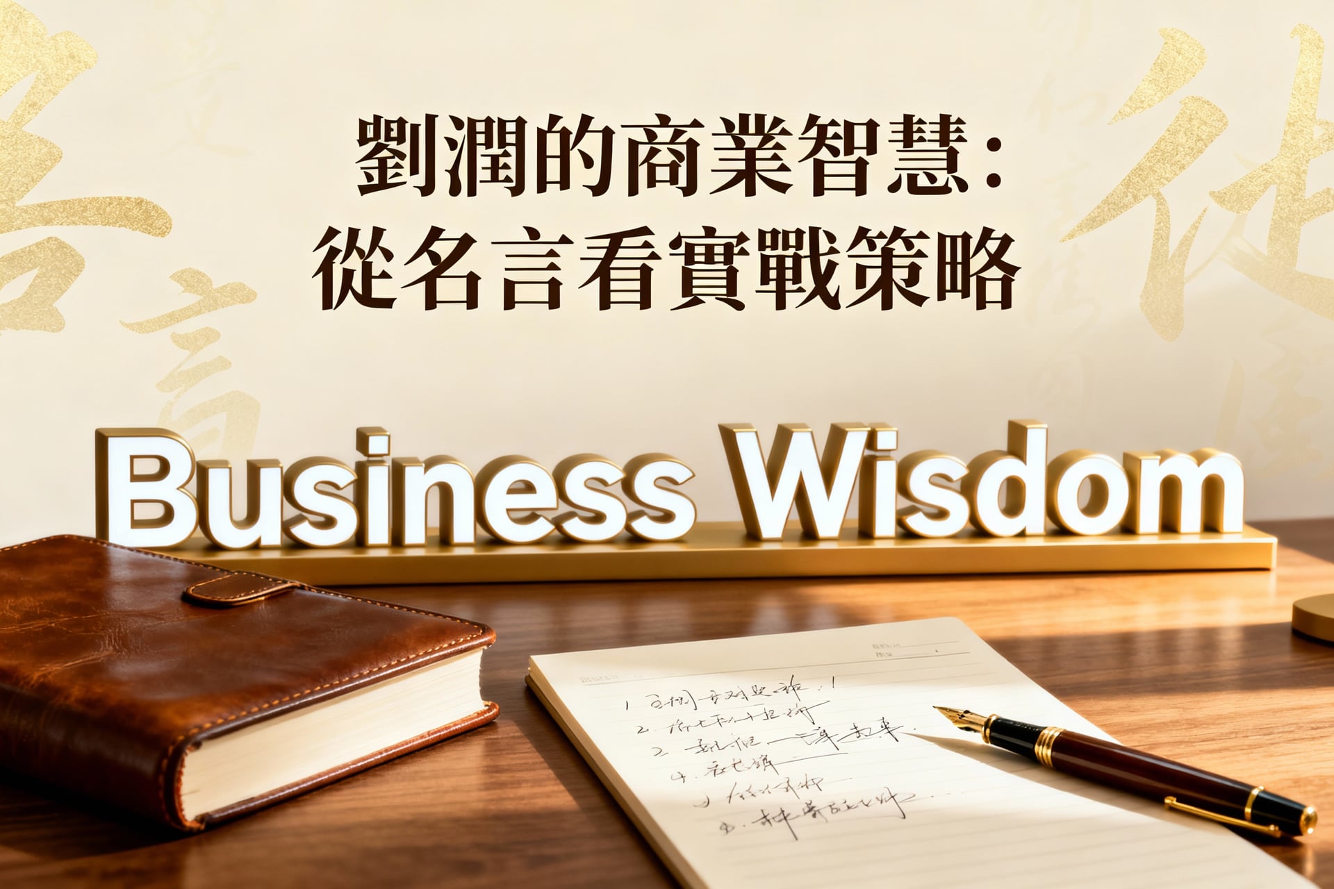 劉潤的商業智慧：從名言看實戰策略