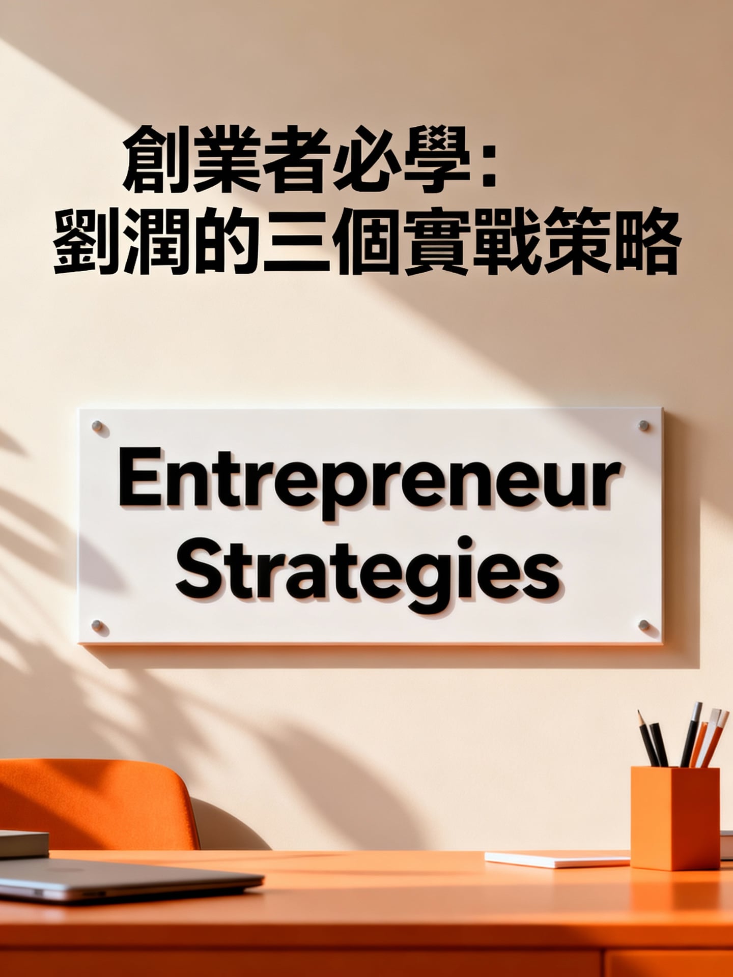 創業者必學：劉潤的三個實戰策略