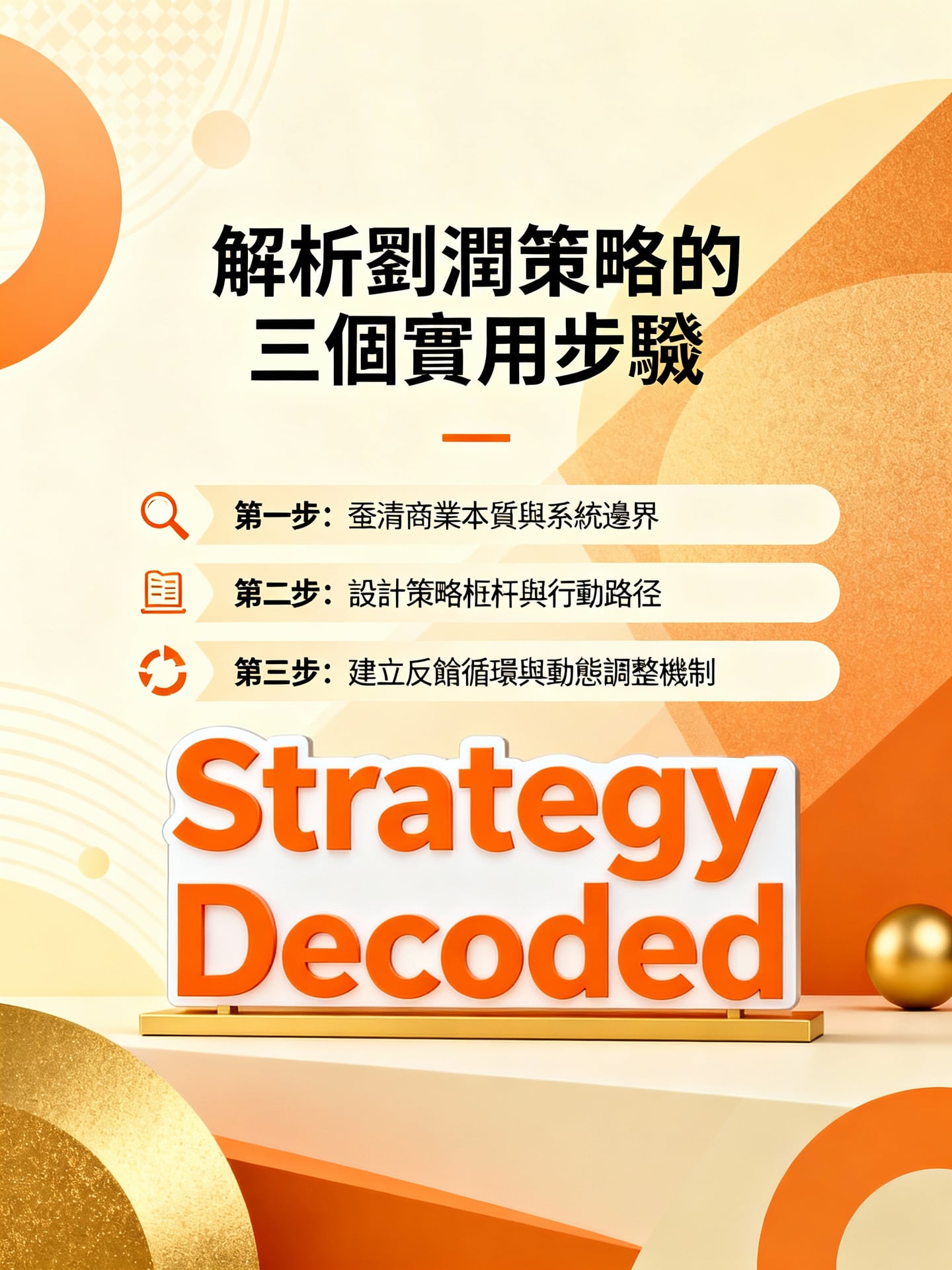劉潤簡介:三步驟實戰指南,將商業思維轉化為競爭力 1 解析劉潤策略的三個實用步驟