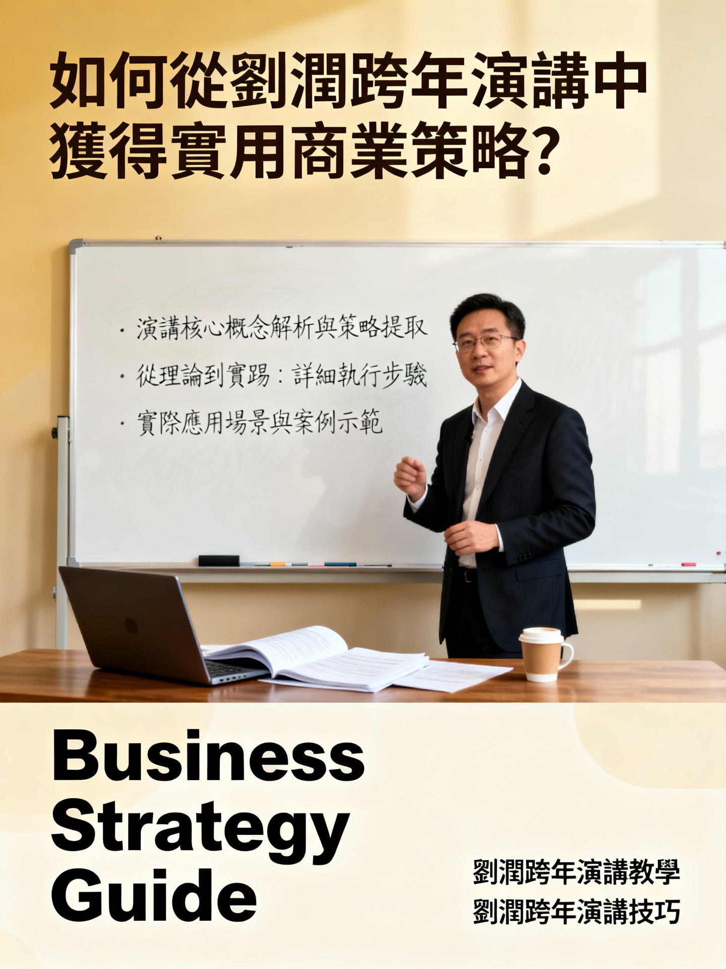 如何從劉潤跨年演講中獲得實用商業策略？