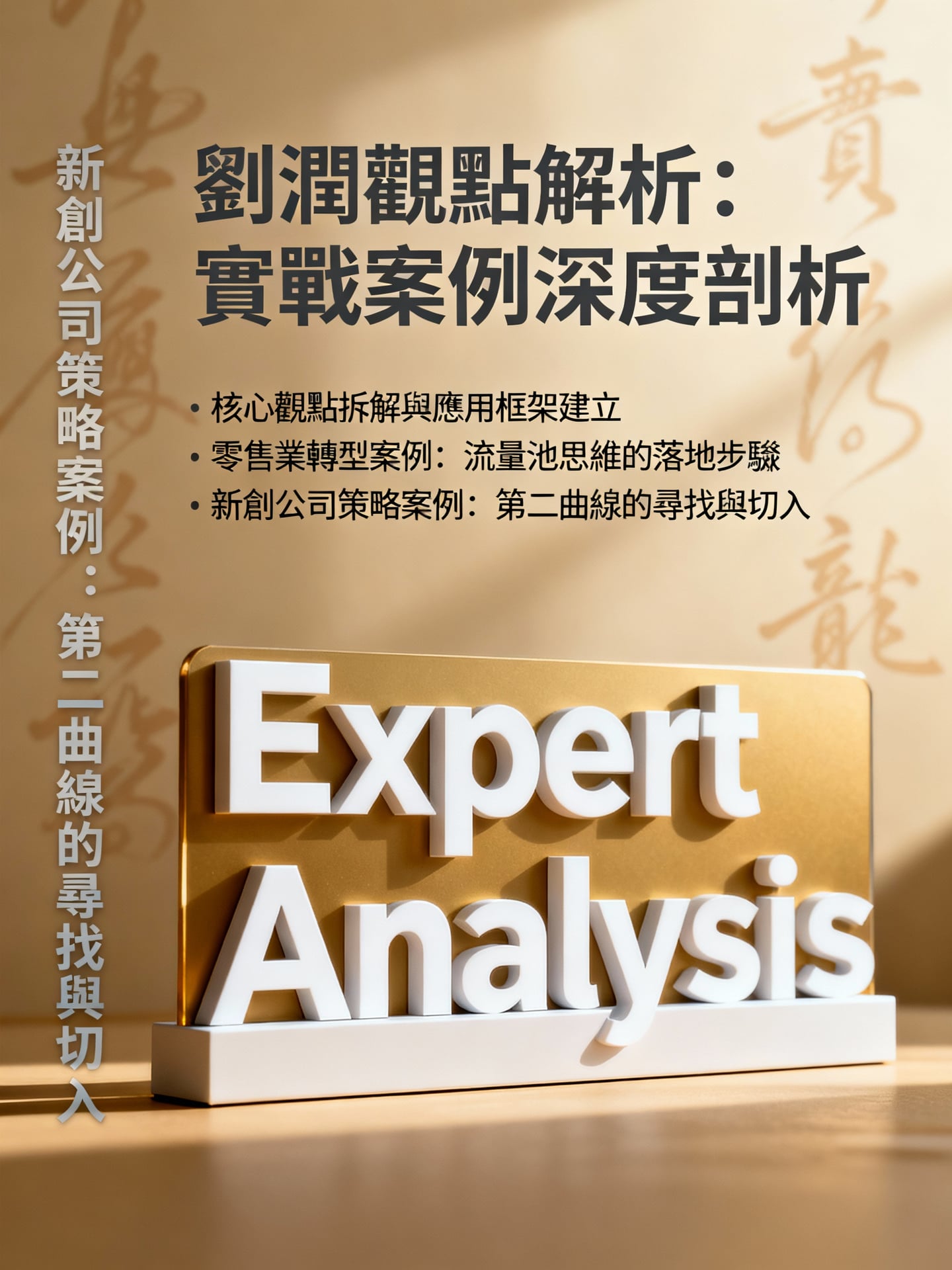 劉潤觀點解析：實戰案例深度剖析