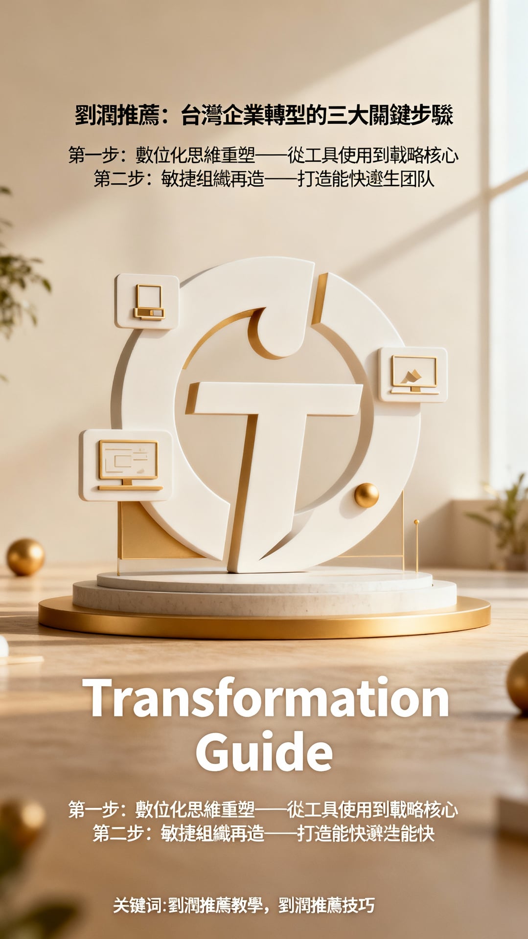 劉潤推薦：台灣企業轉型的三大關鍵步驟